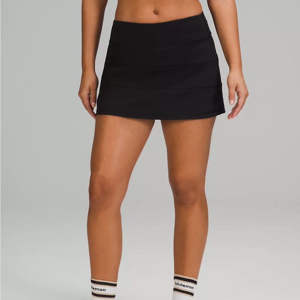 Lululemon run pace rival tennis skirt